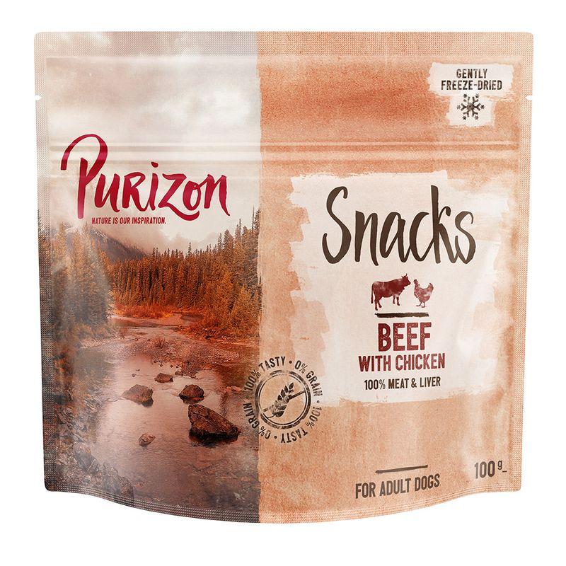 Bitiba Provalo Set misto Purizon Snack per cani - senza cereali 2 x 100 g Offerta San Valentino