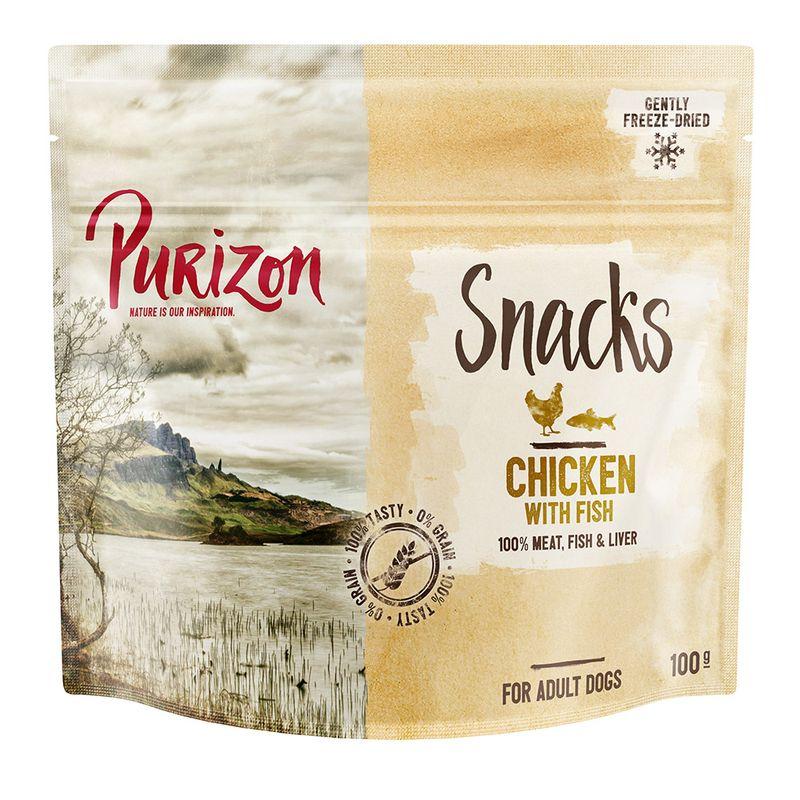 Bitiba Provalo Set misto Purizon Snack per cani - senza cereali 2 x 100 g Offerta San Valentino