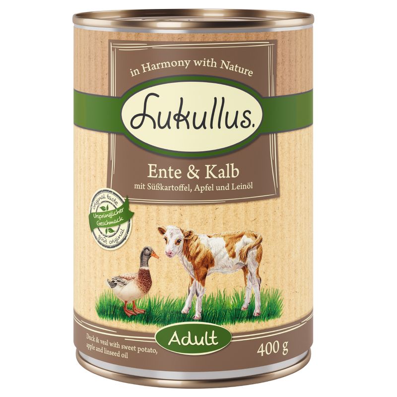 Bitiba Provalo Lukullus Senza Cereali 6 x 300 / 400 g / 800 g umido cane Offerta migliore