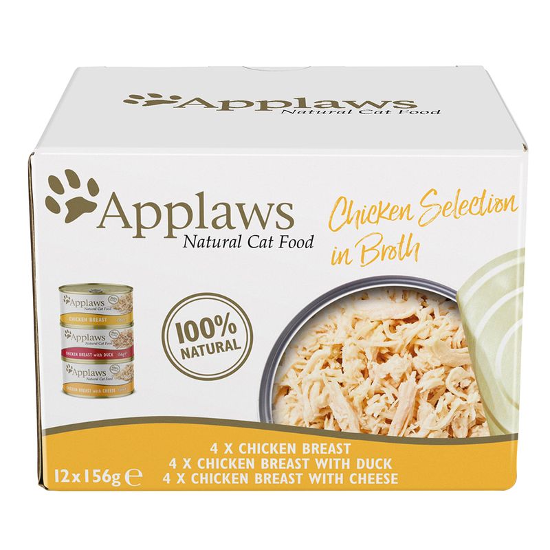 Bitiba Provalo Applaws Lattine in Brodo Alimento umido per gatti Offerte stagionali