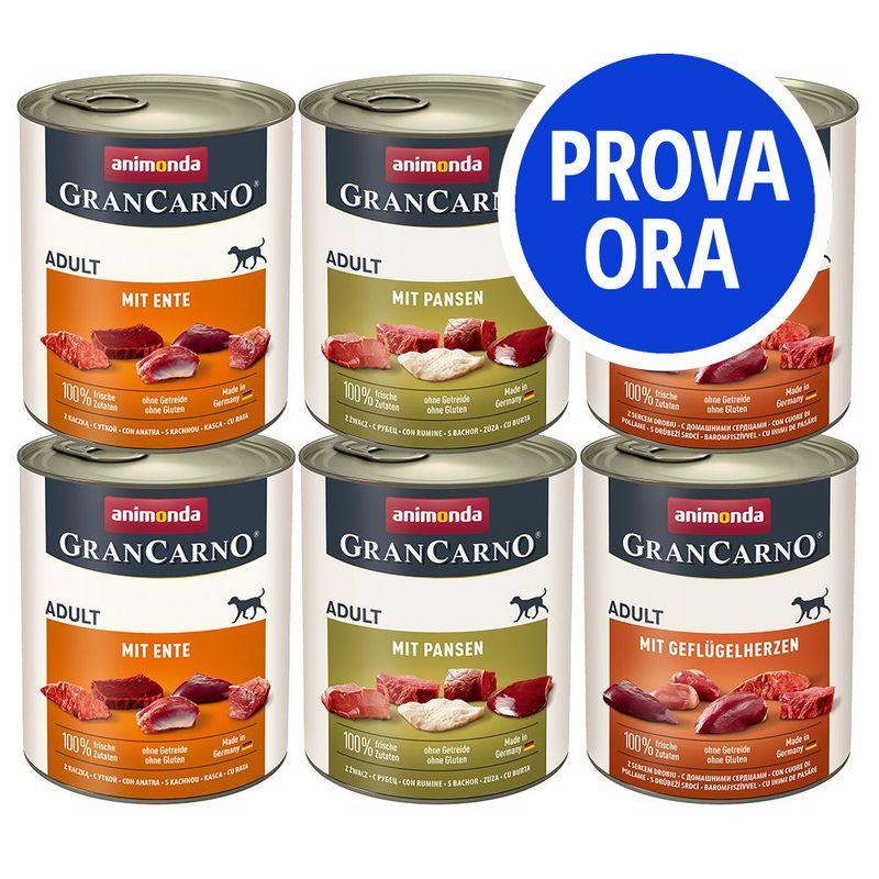 Bitiba Provalo animonda GranCarno Original Adult 6 x 800 g