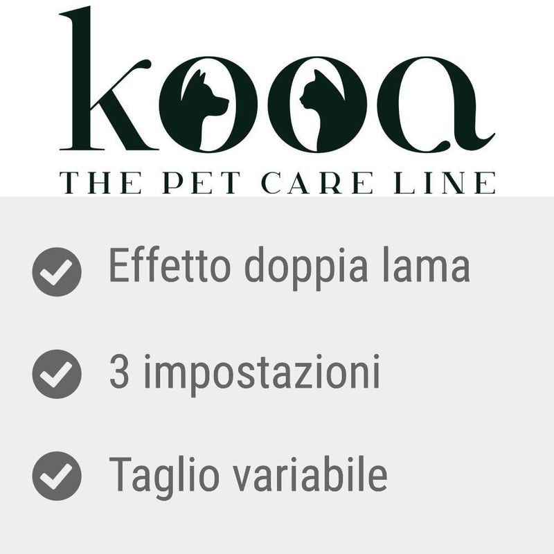 Bitiba Tosatrice a batteria kooa GEAR 3S Spedizione Gratuita
