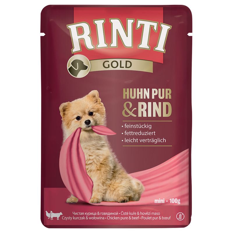 Bitiba RINTI Gold 10 x 100 g Alimento umido per cani Shopping online
