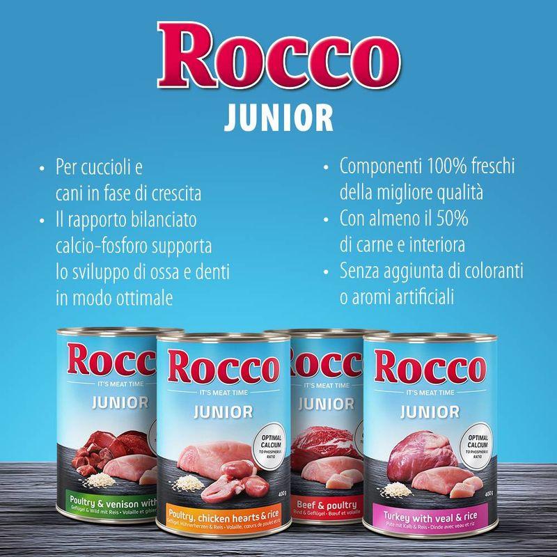 Bitiba Rocco Junior 6 x 400 g umido per cane Prezzo basso