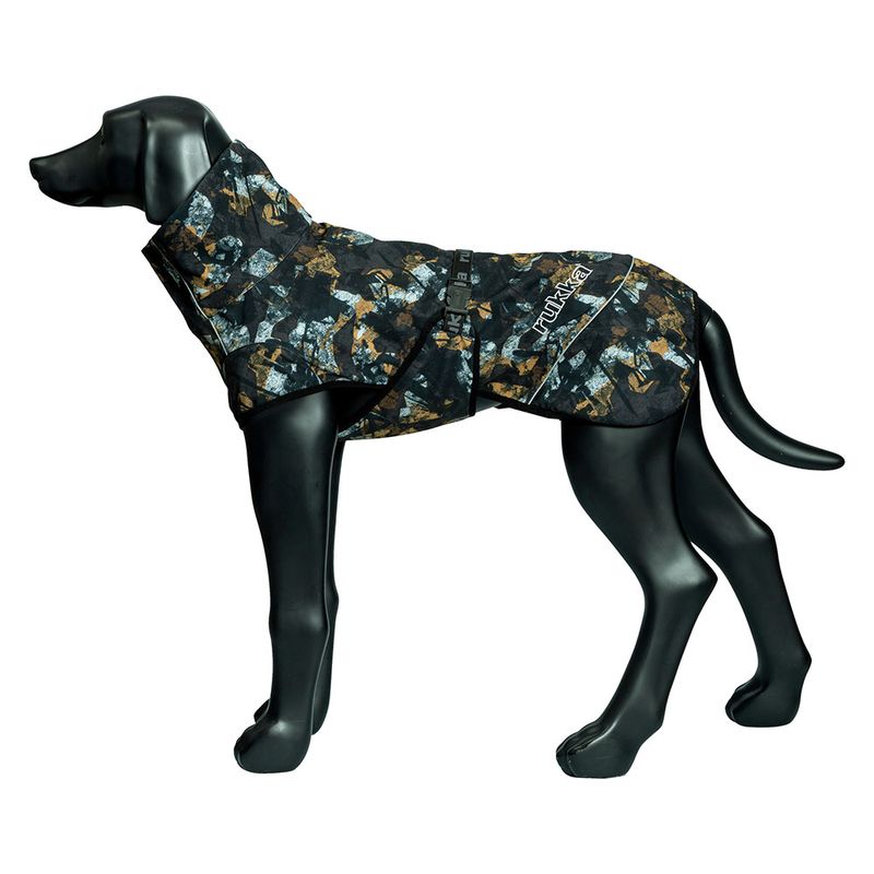 Bitiba Mantella per cani Rukka® Breeze nera con stampa Latest stili