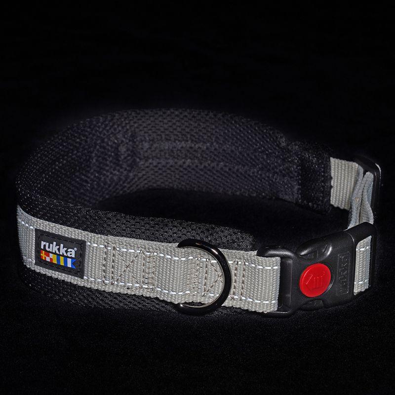 Bitiba Collare Rukka® Bliss Eco grigio Sostegno trimestrale