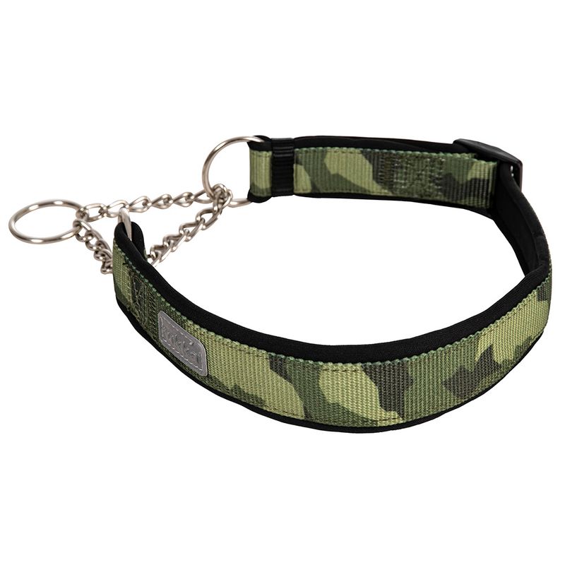 Bitiba Collare Rukka® Moon Eco semistrangolo verde camouflage