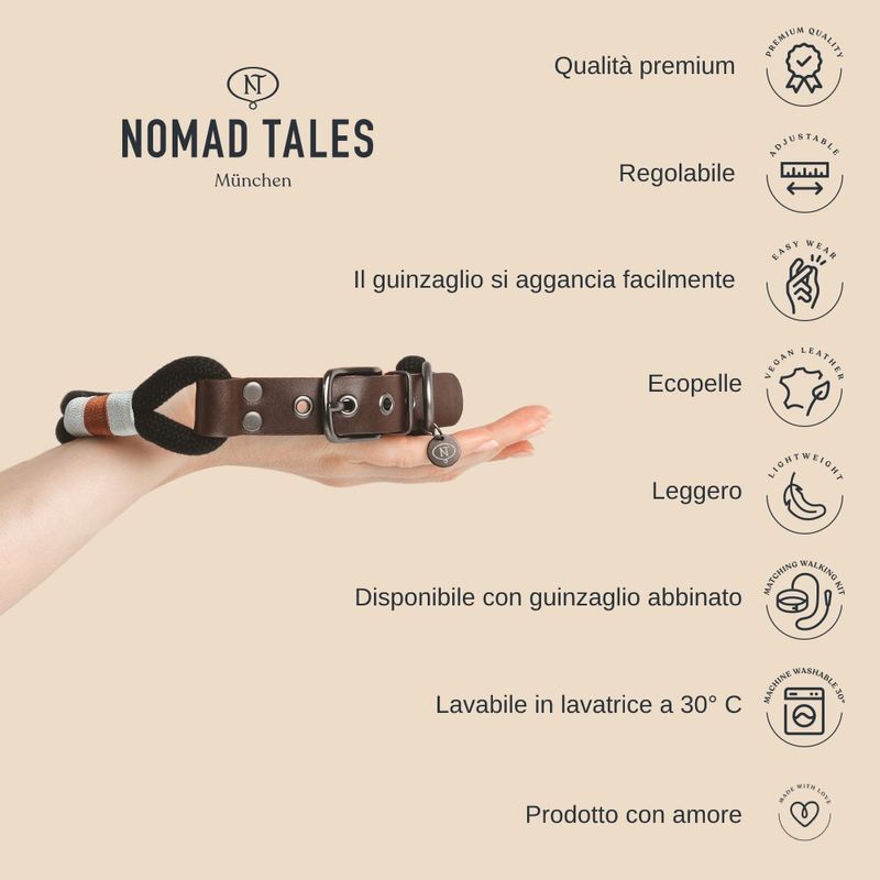 Bitiba Collare Nomad Tales Spirit ebano Limitato a 3 giorni