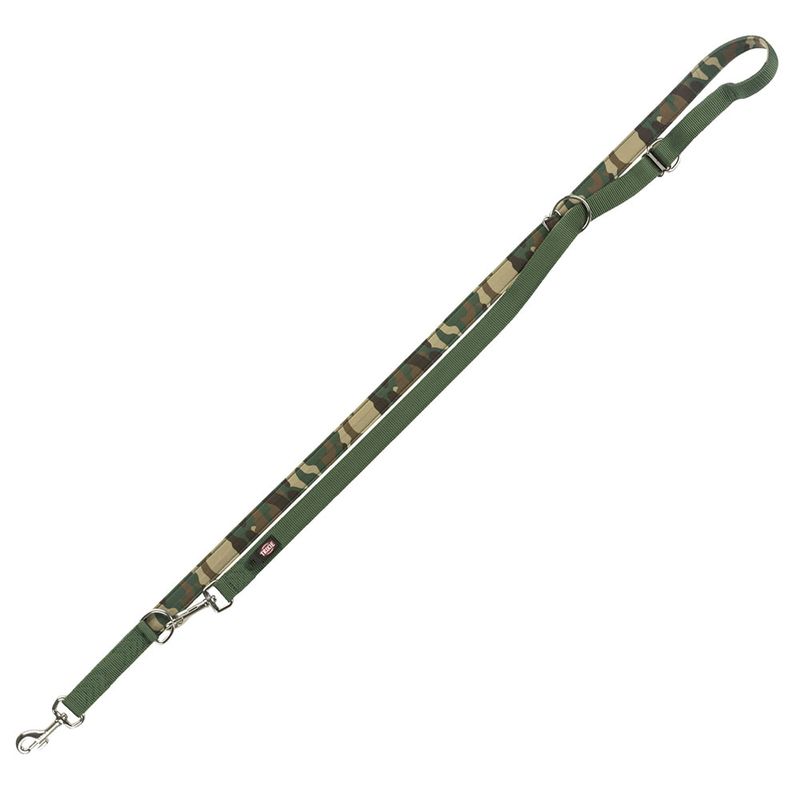 Bitiba Guinzaglio Trixie Premium addestramento imbottito in neoprene - camouflage