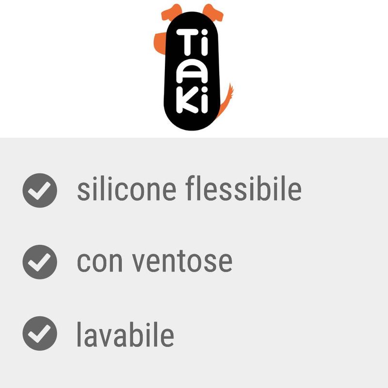 Bitiba Tappetino da leccare TIAKI Chocolate Ice Cream Pezzi Unici