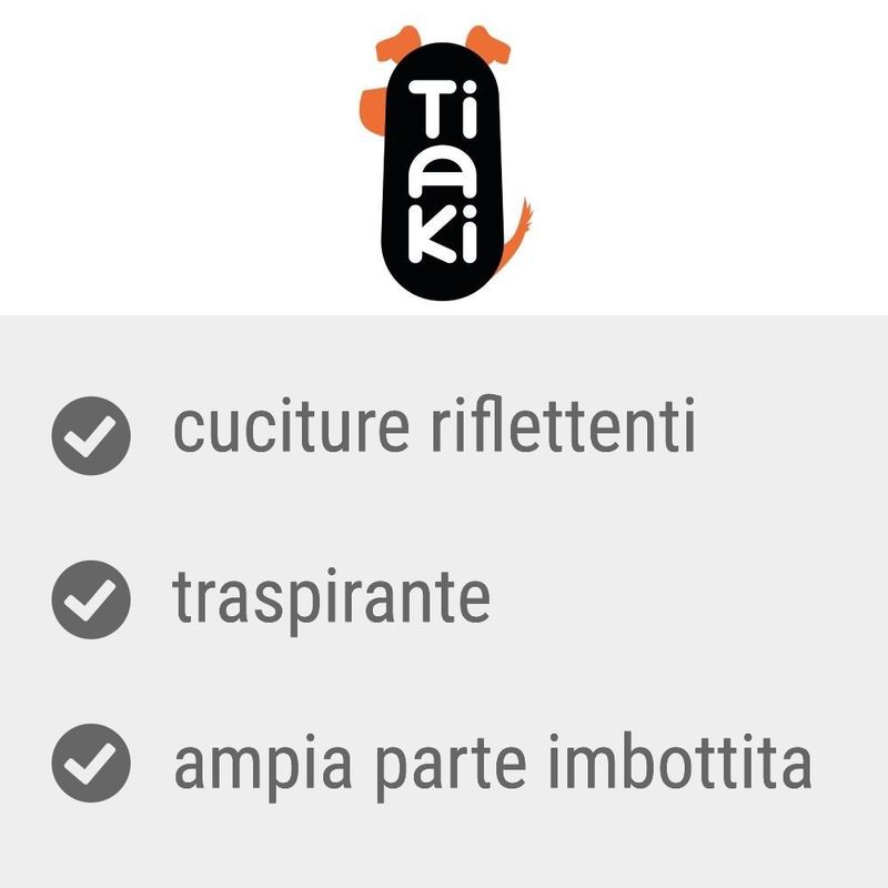 Bitiba Collare TIAKI Soft & Safe grigio Soddisfazione Garantita