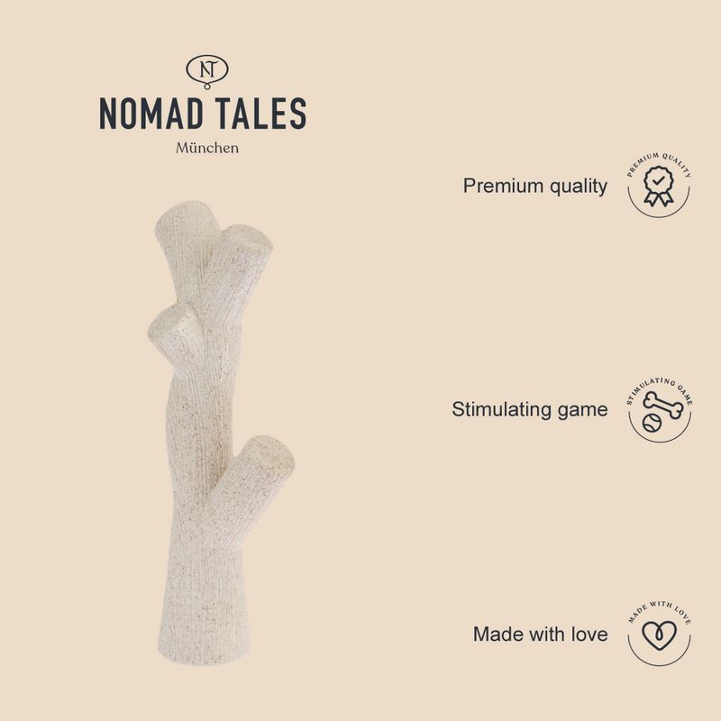 Bitiba Nomad Tales Calma Giocattolo per cani Ramo di paglia di mais Consegna Veloce
