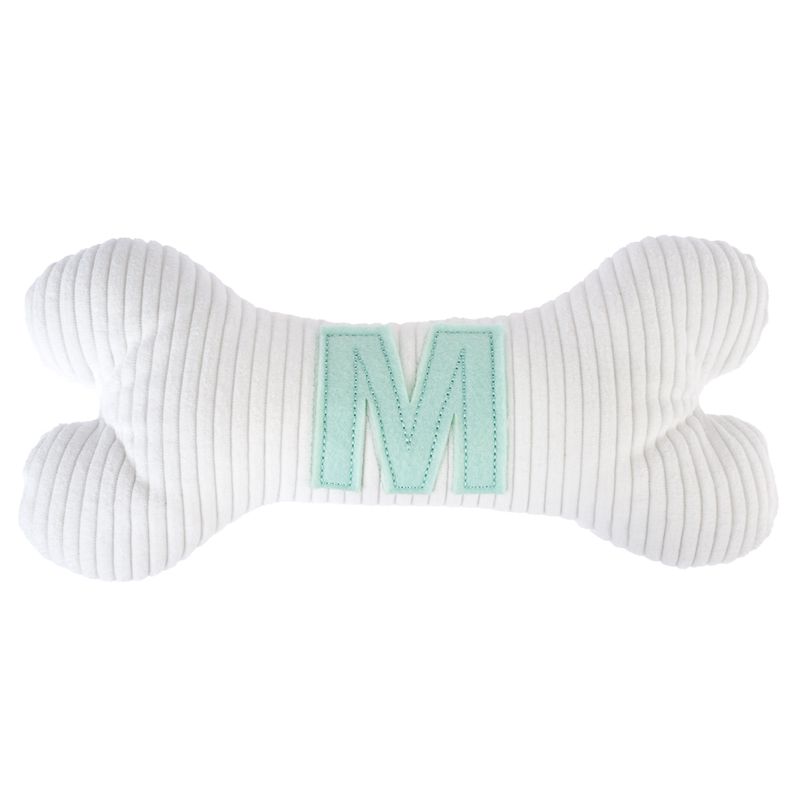 Bitiba Osso di peluche TIAKI con lettera “M”