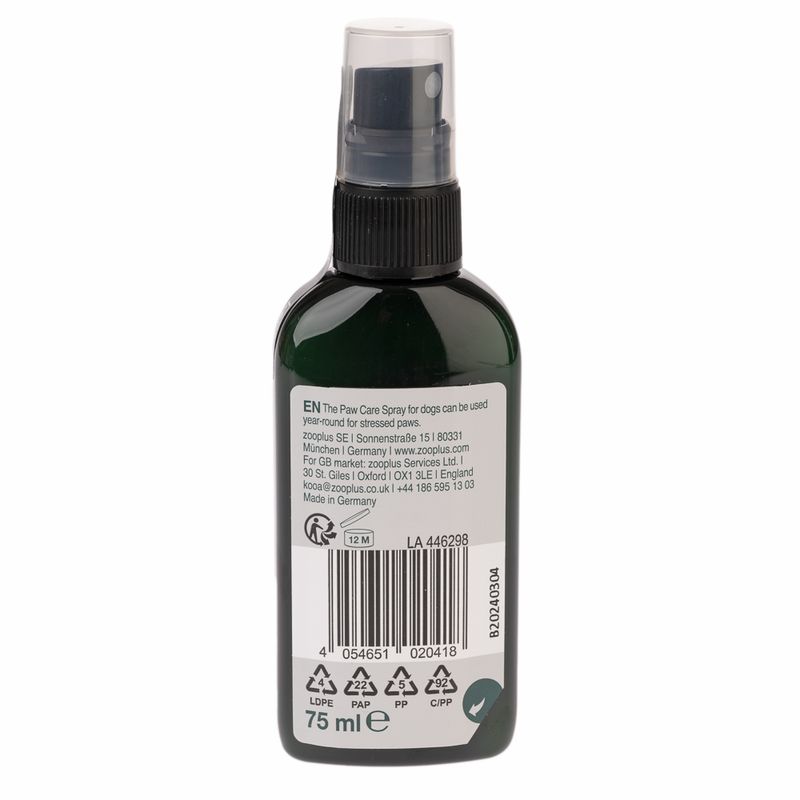 Bitiba kooa spray per la cura delle zampe dei cani Grande vendita