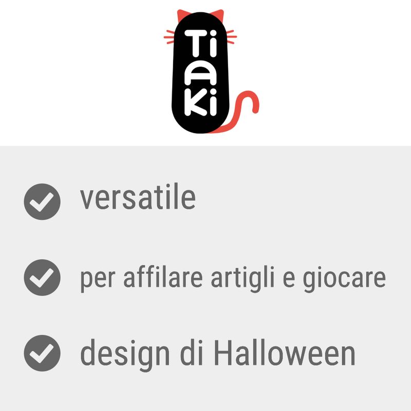 Bitiba Graffiatoio TIAKI Haunted Scratch Offerta esclusiva