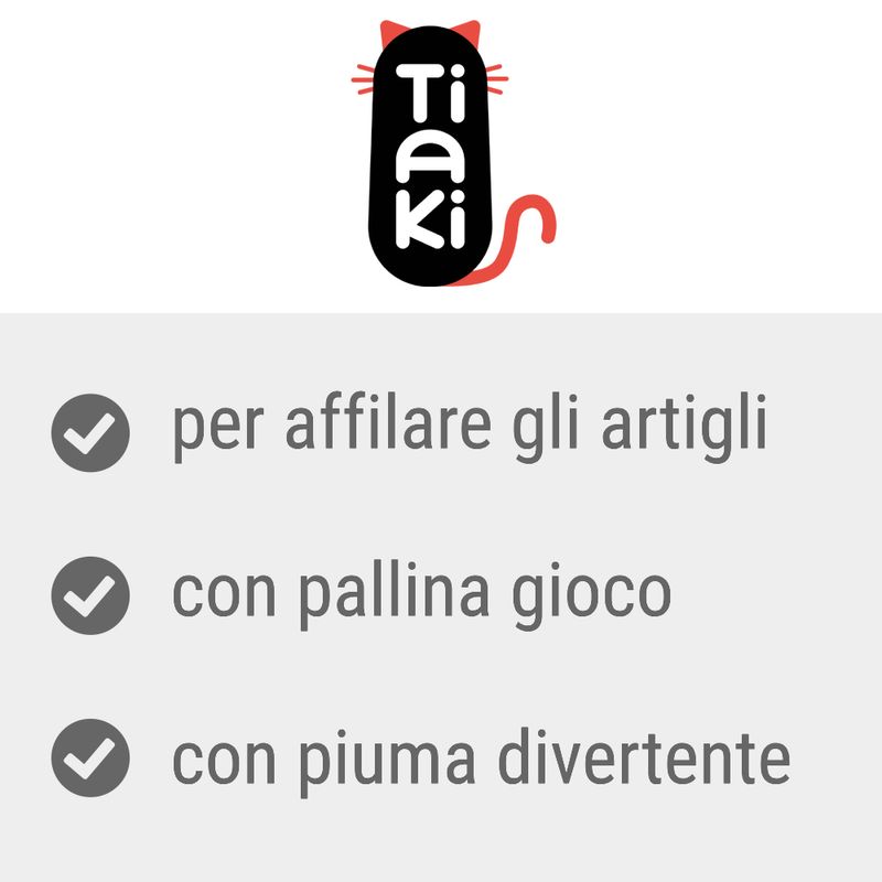Bitiba Tavoletta Tiragraffi TIAKI Pesce con pallina Black Friday