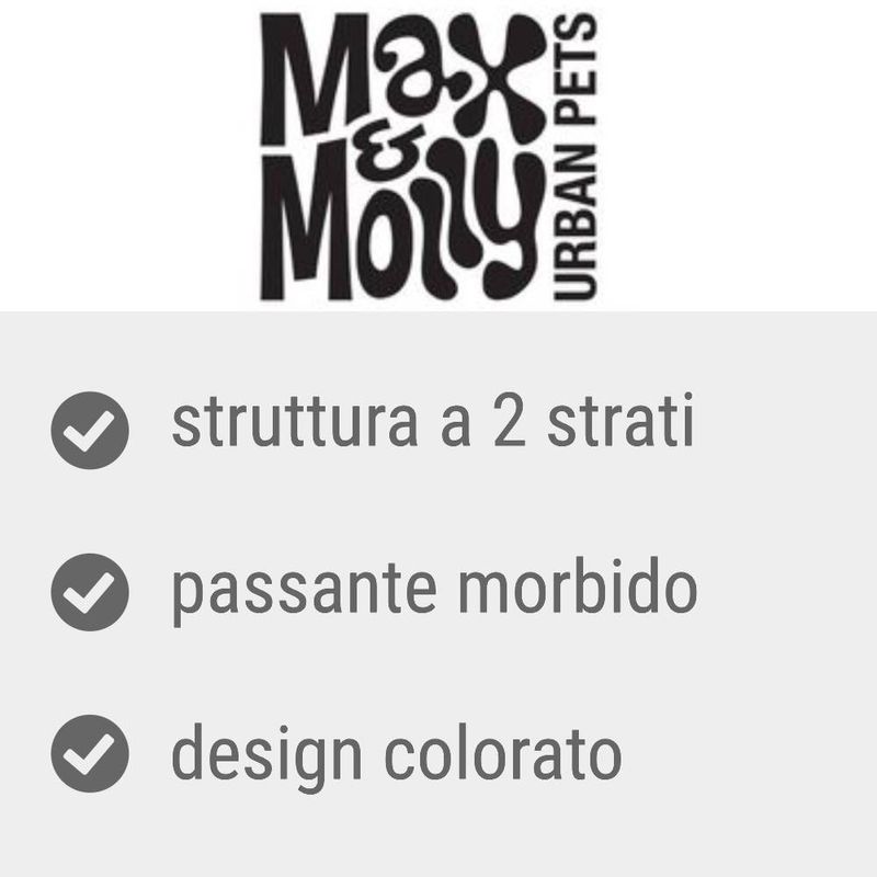Bitiba Guinzaglio corto Max & Molly Cherry Bloom Offerta Anniversario