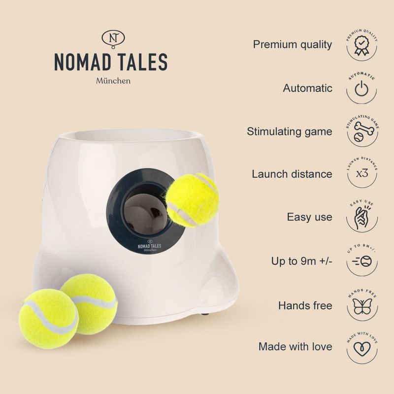 Bitiba Lanciapalline da tennis Nomad Tales Bloom Offerte speciali