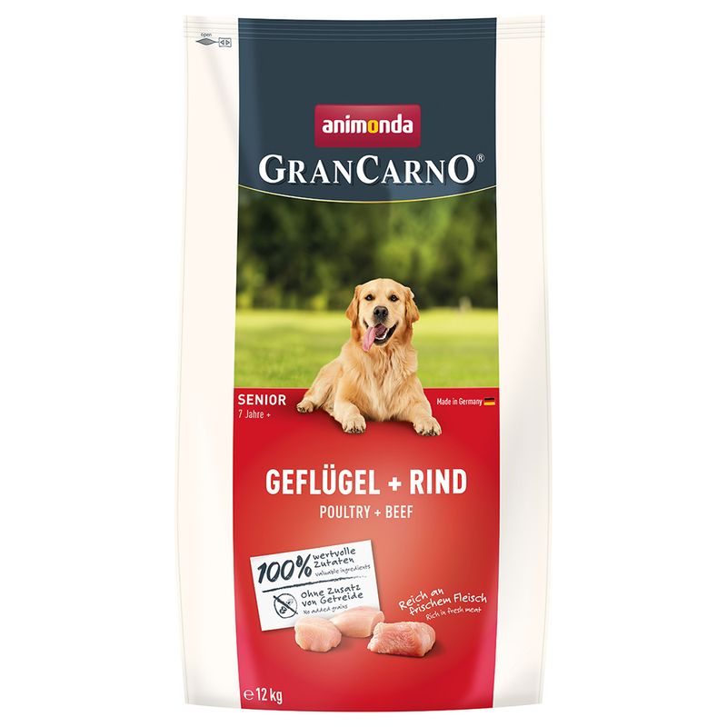 Bitiba animonda GranCarno Senior Pollame + Manzo Crocchette per cane Offerta settimanale