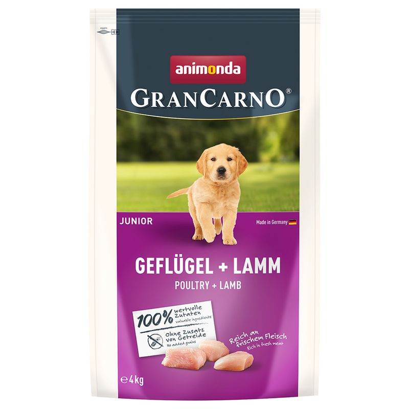 Bitiba animonda GranCarno Junior Pollame + Agnello Crocchette per cane Rilascio limitato