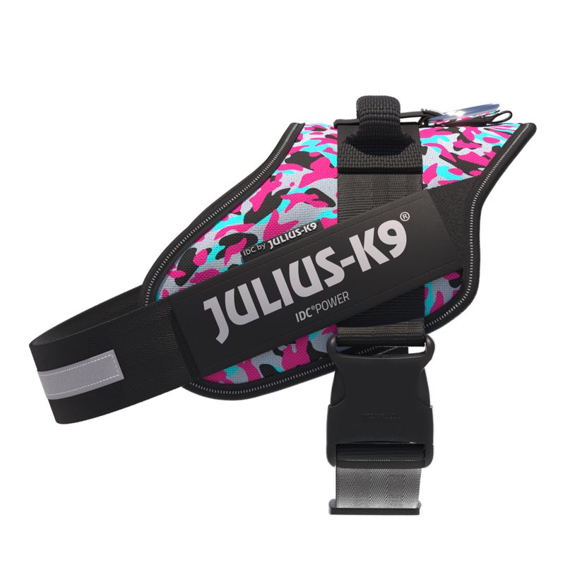 Bitiba Pettorina JULIUS-K9 IDC® Powerharness rosa e grigio Ultimi due giorni