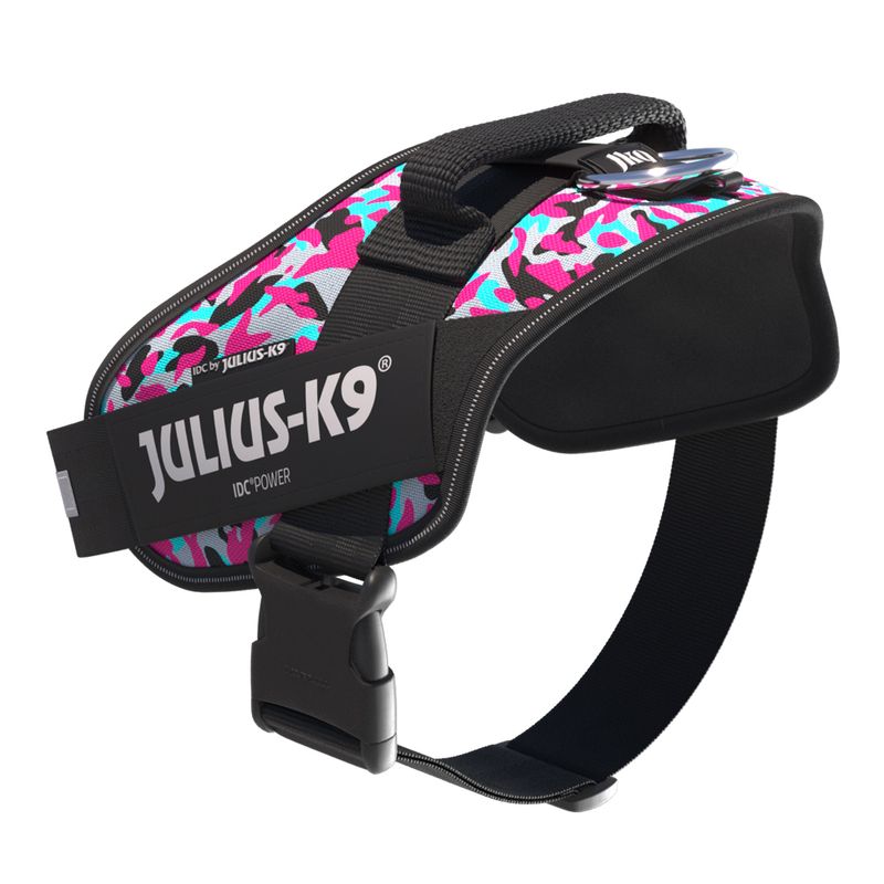Bitiba Pettorina JULIUS-K9 IDC® Powerharness rosa e grigio Ultimi due giorni