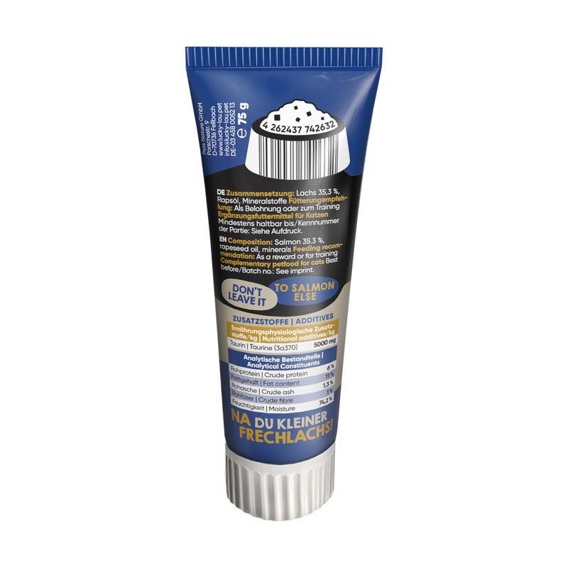Bitiba Lucky Lou Squeeze Heads Salmone Snack per gatto Fino al 60% di sconto