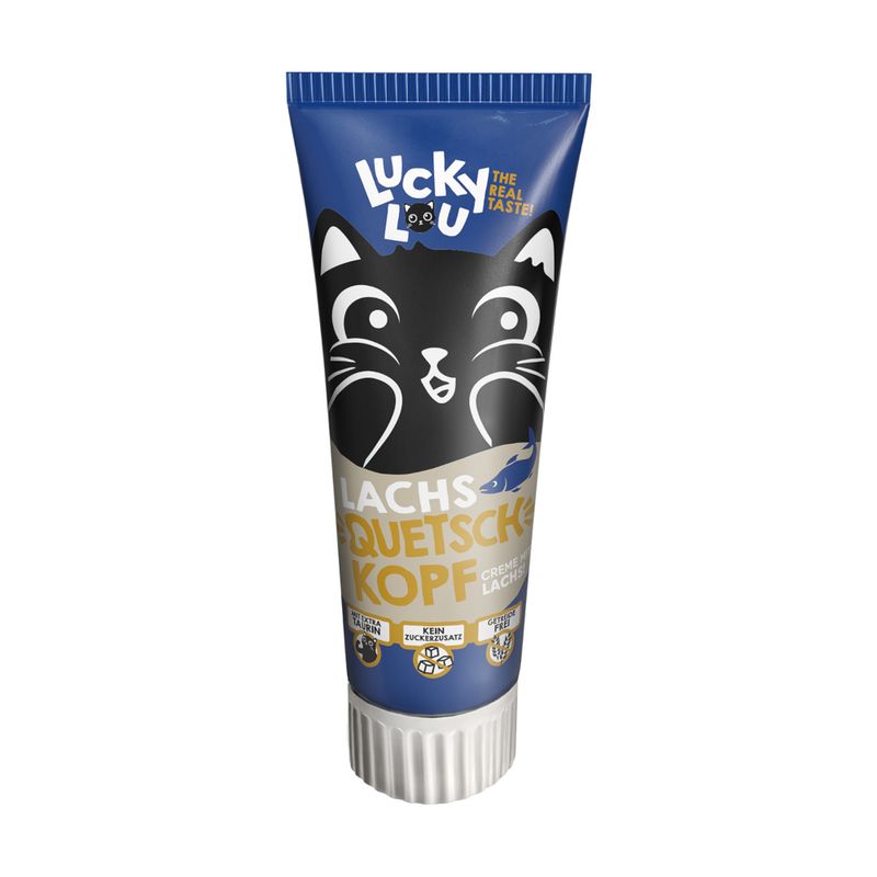 Bitiba Lucky Lou Squeeze Heads Salmone Snack per gatto Fino al 60% di sconto