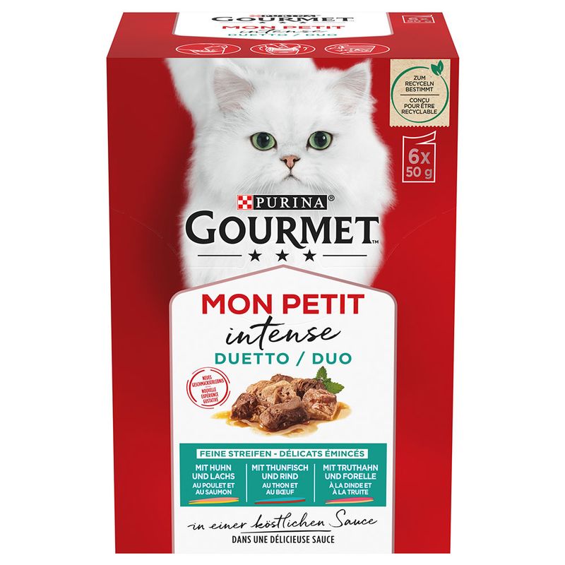 Bitiba Fai scorta Gourmet Mon Petit 48 x 50 g Alimento umido per gatti Discount Store per i nuovi prodotti