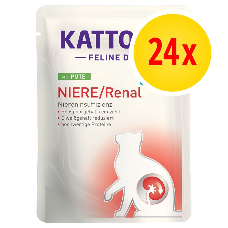 Bitiba Kattovit Renal - in busta 24 x 85 g Umido per gatto