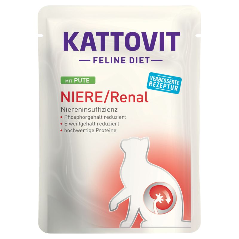 Bitiba Kattovit Renal - in busta 24 x 85 g Umido per gatto Solo un giorno rimasto