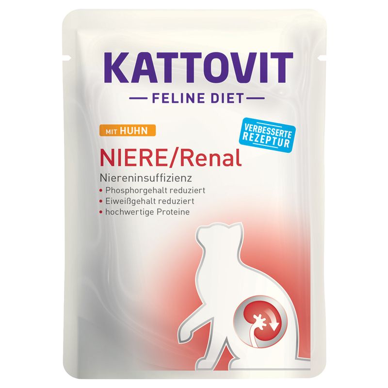 Bitiba Kattovit Renal - in busta 24 x 85 g Umido per gatto Solo un giorno rimasto