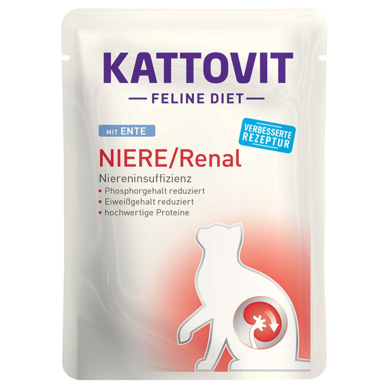 Bitiba Kattovit Renal - in busta 24 x 85 g Umido per gatto Solo un giorno rimasto