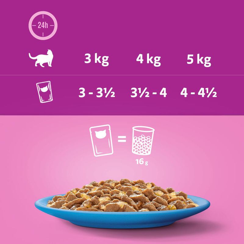 Bitiba Megapack Whiskas 1+ buste 96 x 85 g Alimento umido per gatto Black Friday Prezzi