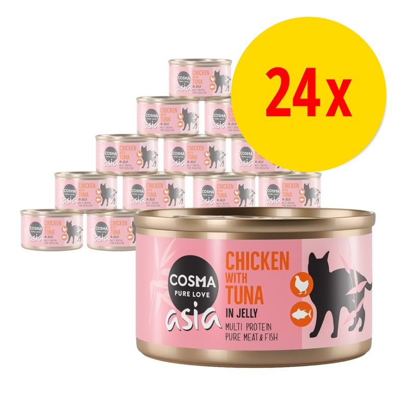 Bitiba Fai scorta Cosma Asia in gelatina 24 x 85 g