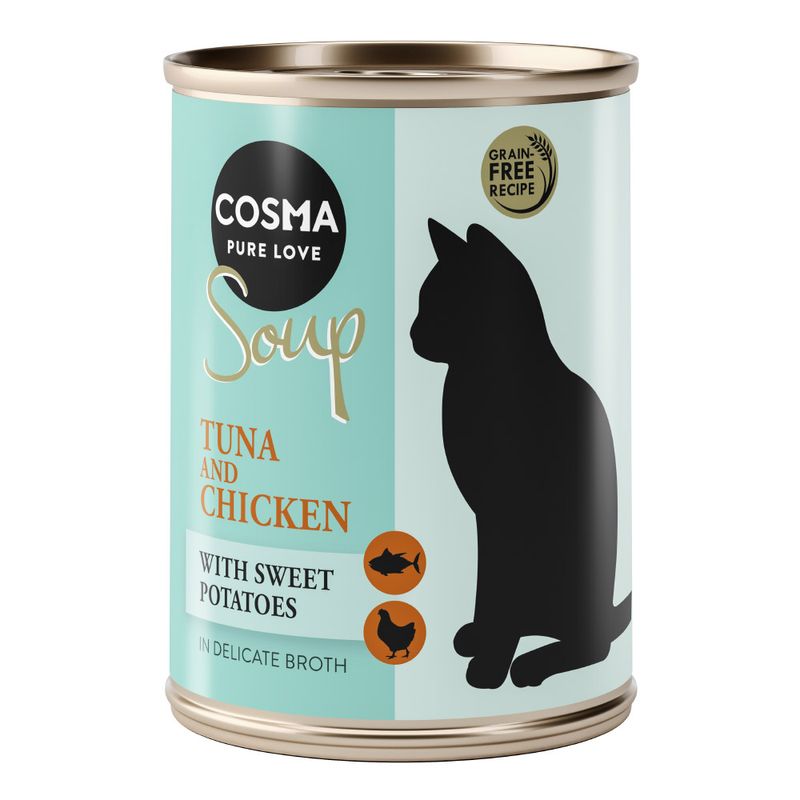 Bitiba Fai scorta Cosma Soup 12 x 100 g Alimento umido per gatti Italy