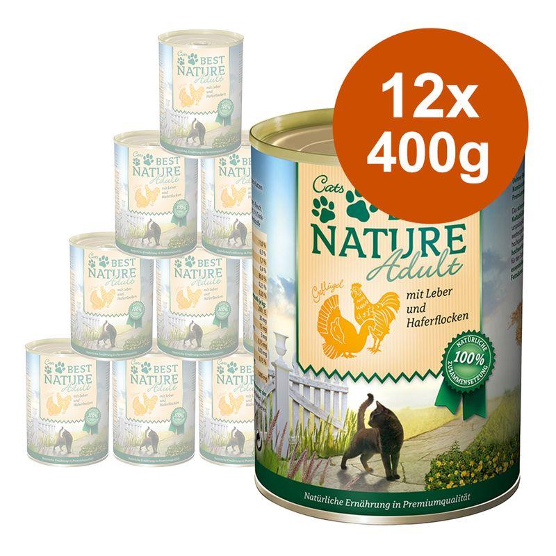 Bitiba Best Nature Cat Adult 12 x 400 g Umido per gatto