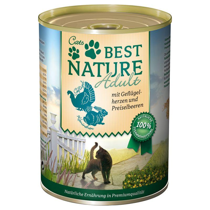 Bitiba Best Nature Cat Adult 12 x 400 g Umido per gatto Spedizione Gratuita