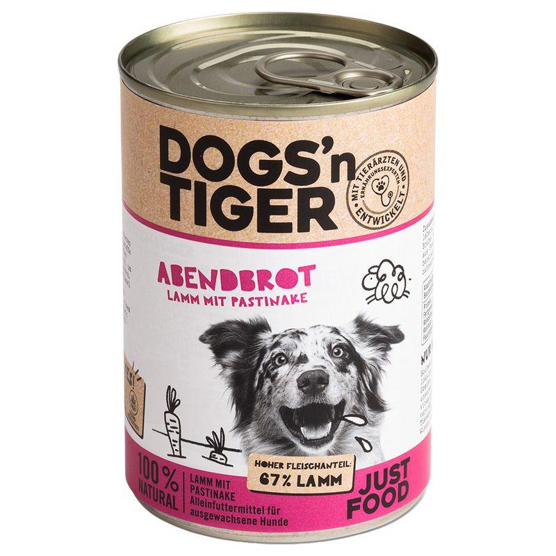Bitiba Fai scorta Dogs'n Tiger Adult 12 x 400 g umido cane Soddisfazione Garantita