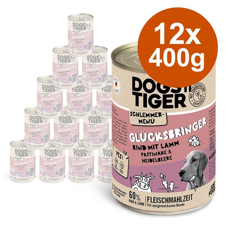 Bitiba Dogs'n Tiger Menù Gourmet 12 x 400 g Umido per cane