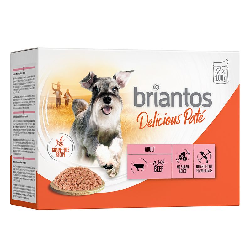 Bitiba Briantos Delicious Paté 48 x 100 g Umido per cane Shopping Online