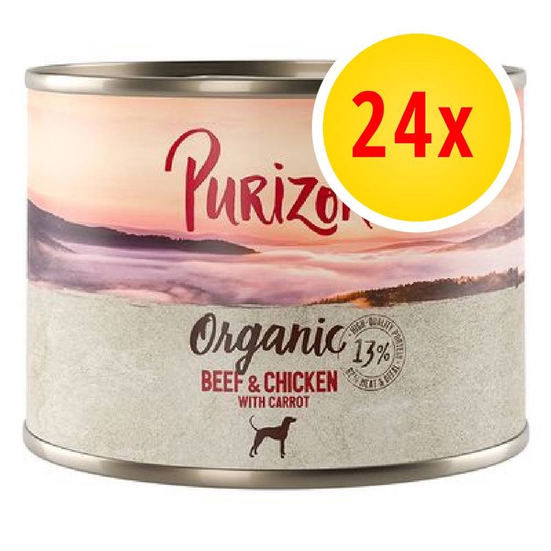 Bitiba Purizon Organic 24 x 200 g Umido per cane