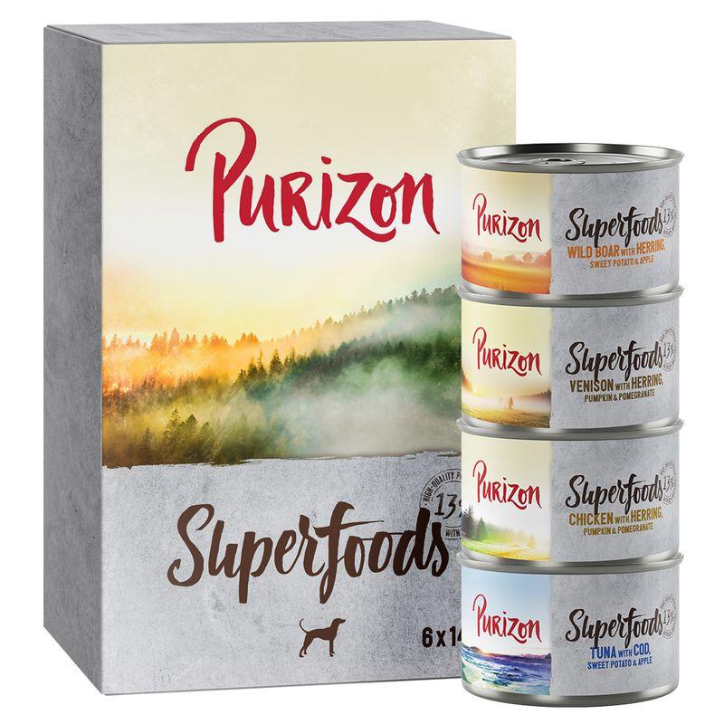 Bitiba Purizon Superfoods 24 x 140 g Umido per cane Sottocosto