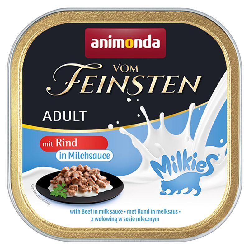 Bitiba animonda Vom Feinsten Adult Milkies in Sauce 64 x 100 g Umido per gatto Outlet