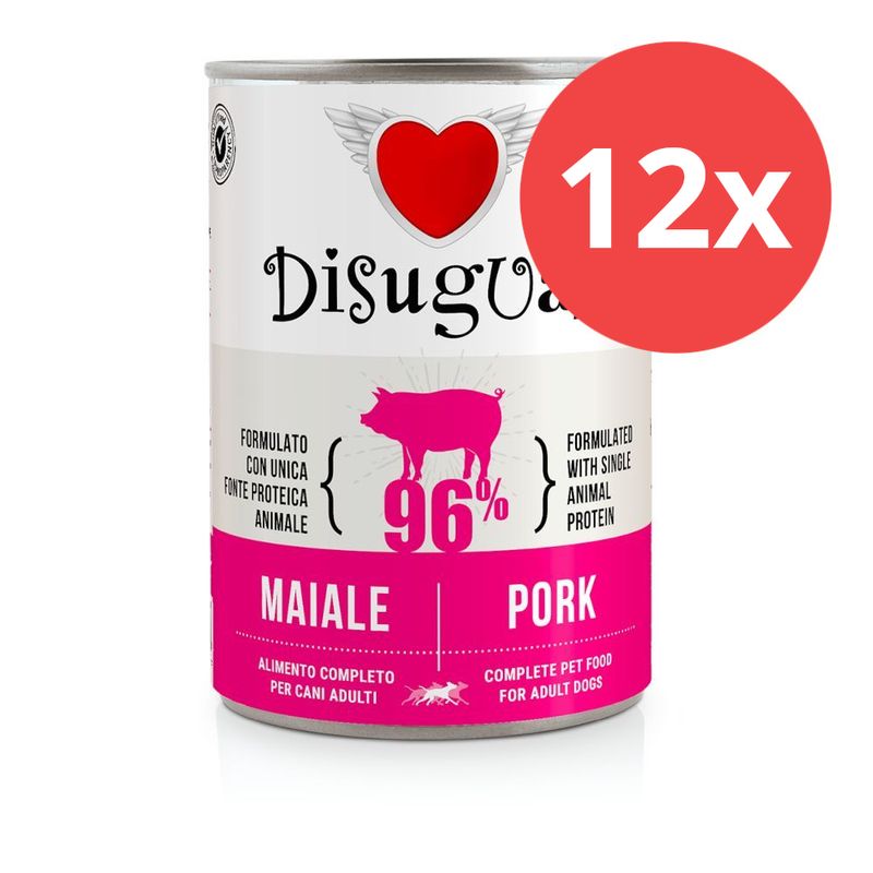 Bitiba Multipack risparmio Disugual Adult 12 x 400 g umido cane
