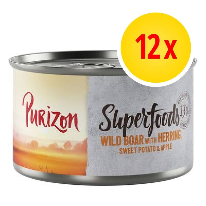 Bitiba Purizon Superfoods 12 x 140 g Umido per cane