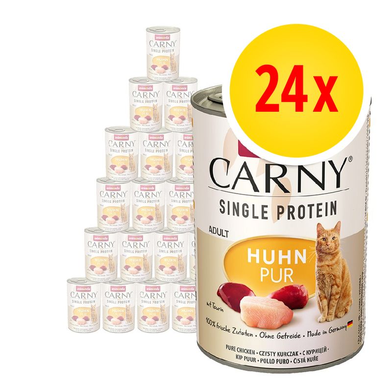 Bitiba Fai scorta animonda Carny Single Protein Adult 24 x 400 g Comprare a buon mercato