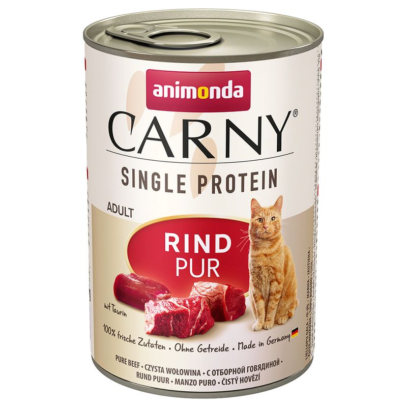 Bitiba Fai scorta animonda Carny Single Protein Adult 24 x 400 g Comprare a buon mercato