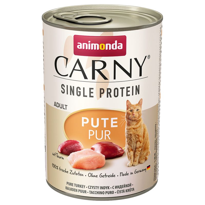 Bitiba Fai scorta animonda Carny Single Protein Adult 24 x 400 g Comprare a buon mercato