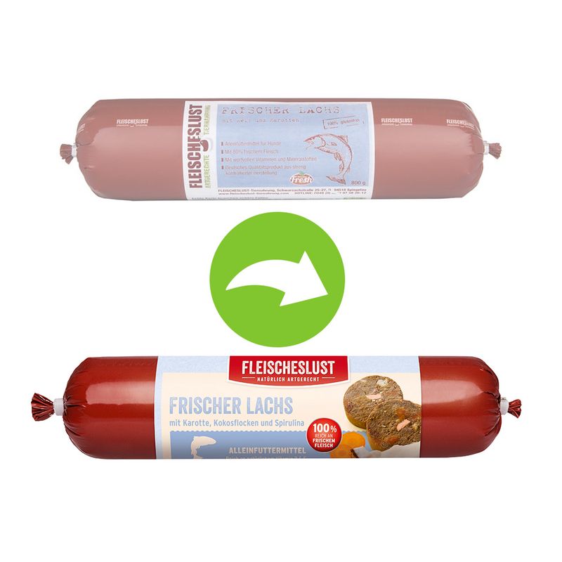 Bitiba Fleischeslust 24 x 800 g umido per cane Shopping online